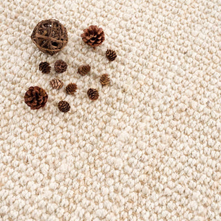 Senneterre Bleached Jute Rug – Natural Handwoven Eco-Friendly Carpet
