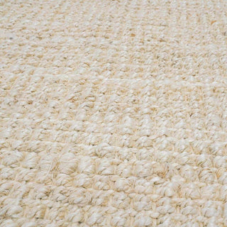 Senneterre Bleached Jute Rug – Natural Handwoven Eco-Friendly Carpet