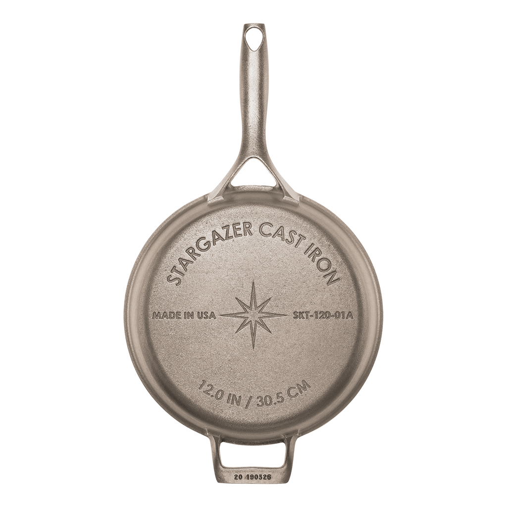 Heritage Gold 12-Inch Cast Iron Skillet – American Made