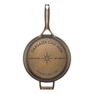 Heritage Gold 12-Inch Cast Iron Skillet – American Made