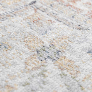 Emke Flat Pile Washable Rug – Low Maintenance Modern Area Carpet