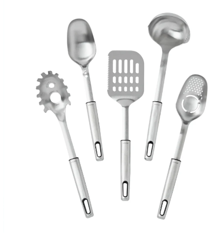 Oneida Kitchen Stainless Steel 5-Piece Kitchen Tools Set