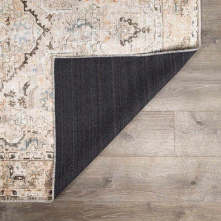 Standon Vintage Flat Pile Washable Rug – Low Pile Classic Home Carpet