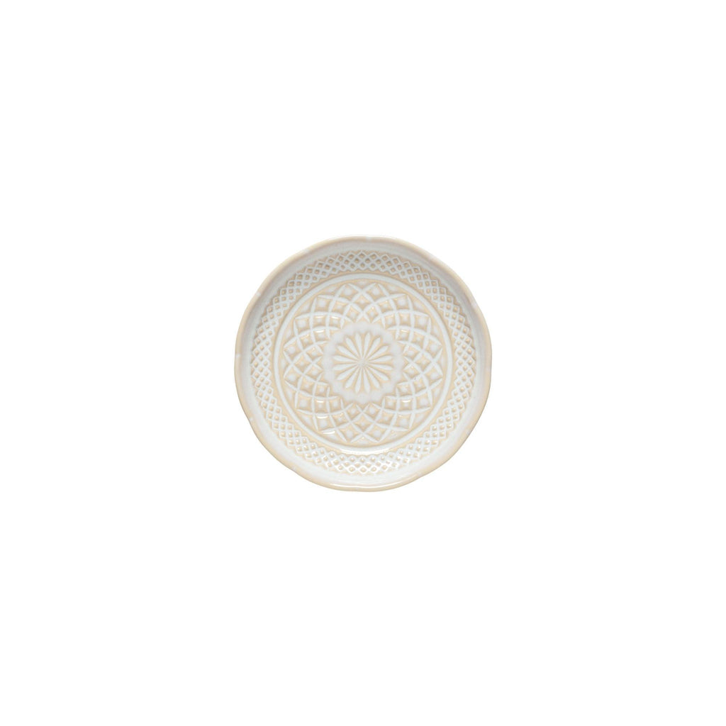 COSTA NOVA Cristal Appetizer Plate, White – Ceramic Starter Plate