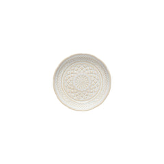 COSTA NOVA Cristal Appetizer Plate, White – Ceramic Starter Plate