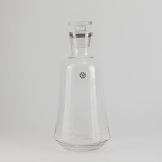Mirral- Jug with 6 Short glass cups - Silver