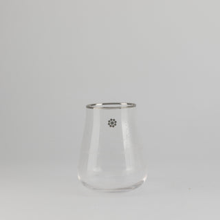 Mirral- Jug with 6 Short glass cups - Silver