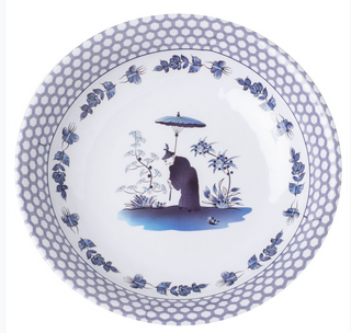 Blue & White Figurine Melamine Dinnerware Collection