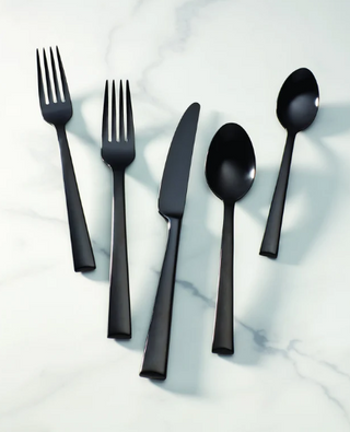 Lenox Colebrook Onyx 5-Piece Place Setting, 18/10 stainless steel