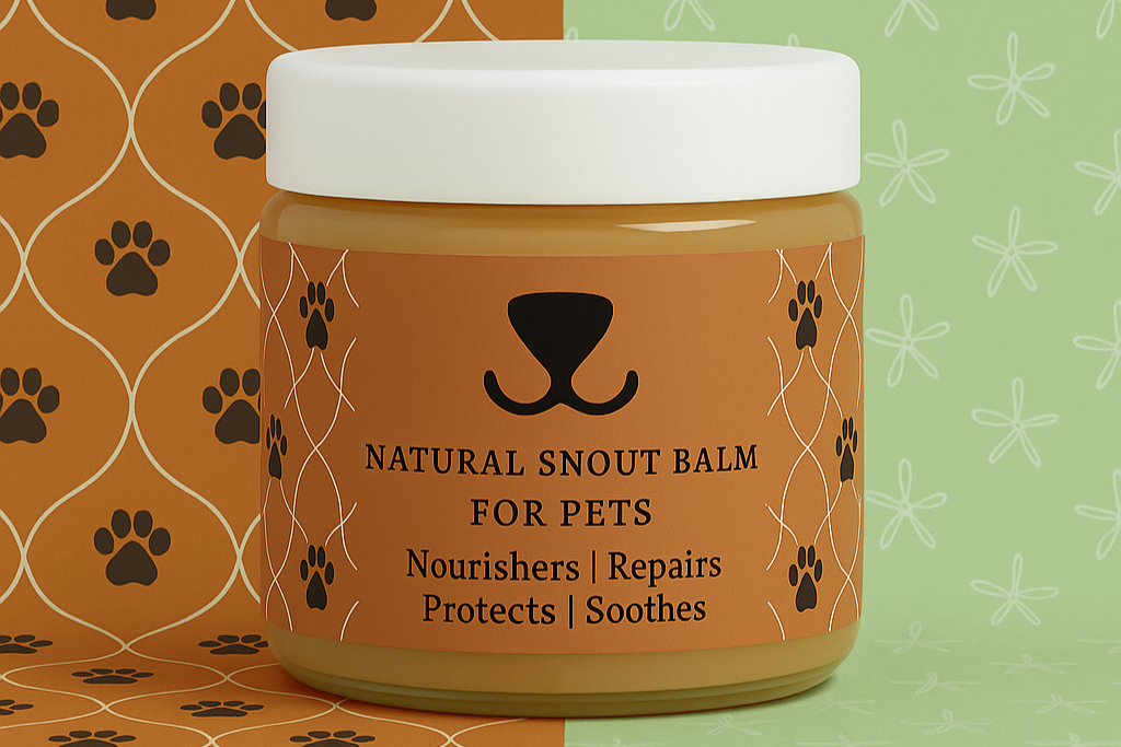 Natural Snout Balm for Pets – Moisturizing Nose Balm for Dogs & Cats | All-Natural Healing Formula