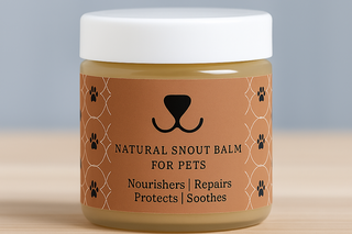 Natural Snout Balm for Pets – Moisturizing Nose Balm for Dogs & Cats | All-Natural Healing Formula