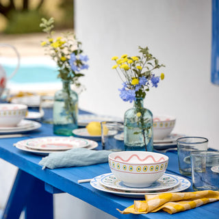 Summer Bliss Tulip White Soup & Cereal Bowl