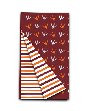 Elegant Spirit Hokie Double-Sided Tea Towel