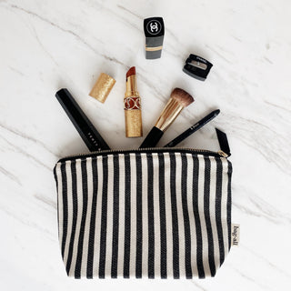 My Makeup Pouch, Coated Lining – Striped