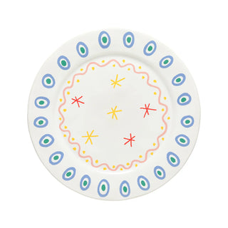 Costa Nova Summer Bliss Charger Plate & Platter – White Fine Stoneware by Laetitia Rouget
