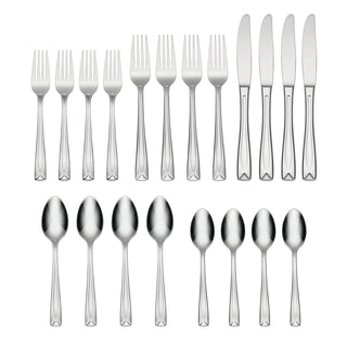 Oneida Lincoln 20-Piece Flatware Set, 18/0 stainless steel (view 2)