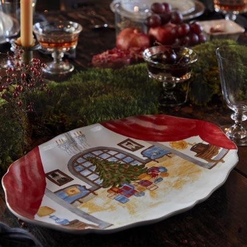 COSTA NOVA Oval Platter 16