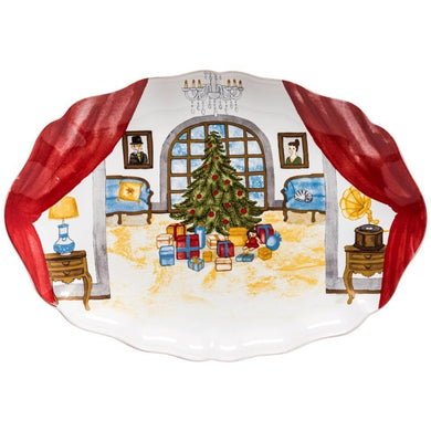 COSTA NOVA Oval Platter 16