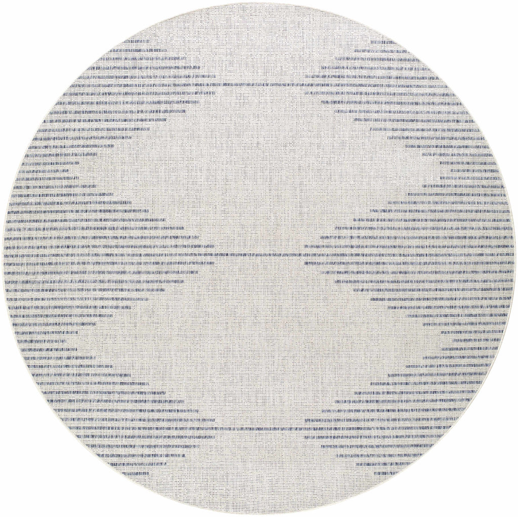 Stephan Gray Blue Outdoor Rug – Durable Weather-Resistant Patio Carpet