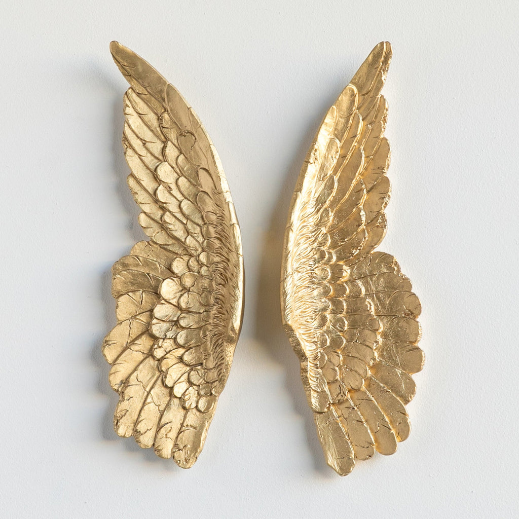 Sculpted Mini Angel Wings Wall Decor