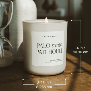 Santa's Workshop Soy Candle - Red Matte Jar - 15 oz (Merry and Bright)