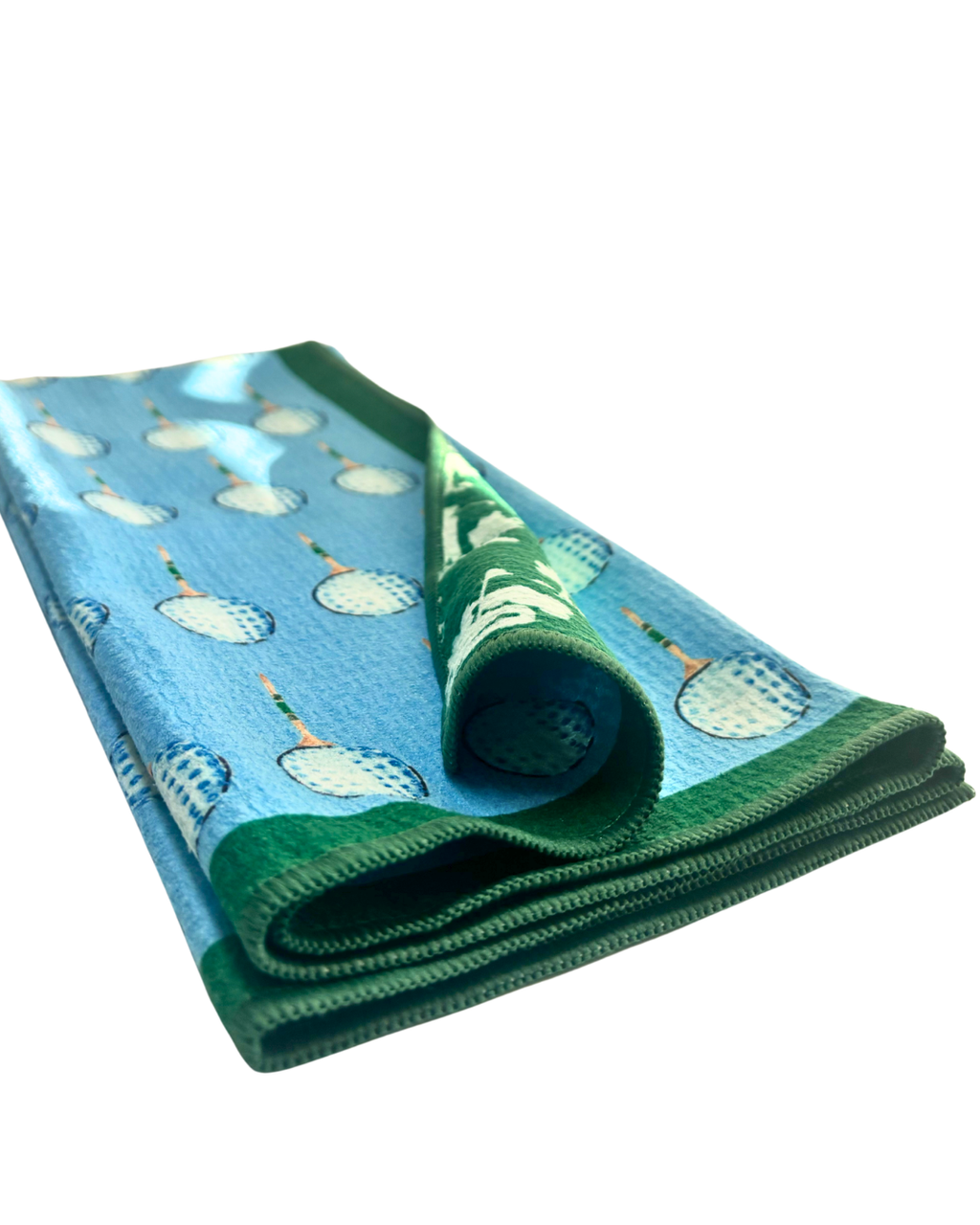 Tee Time Double-Sided Art Tea Towel