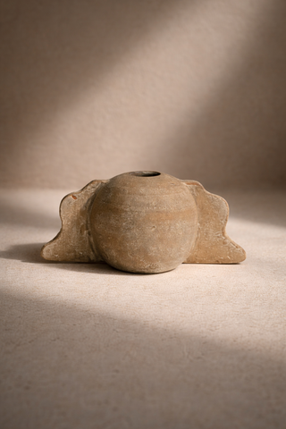 Gia Handcrafted Terracotta Decorative Vessel