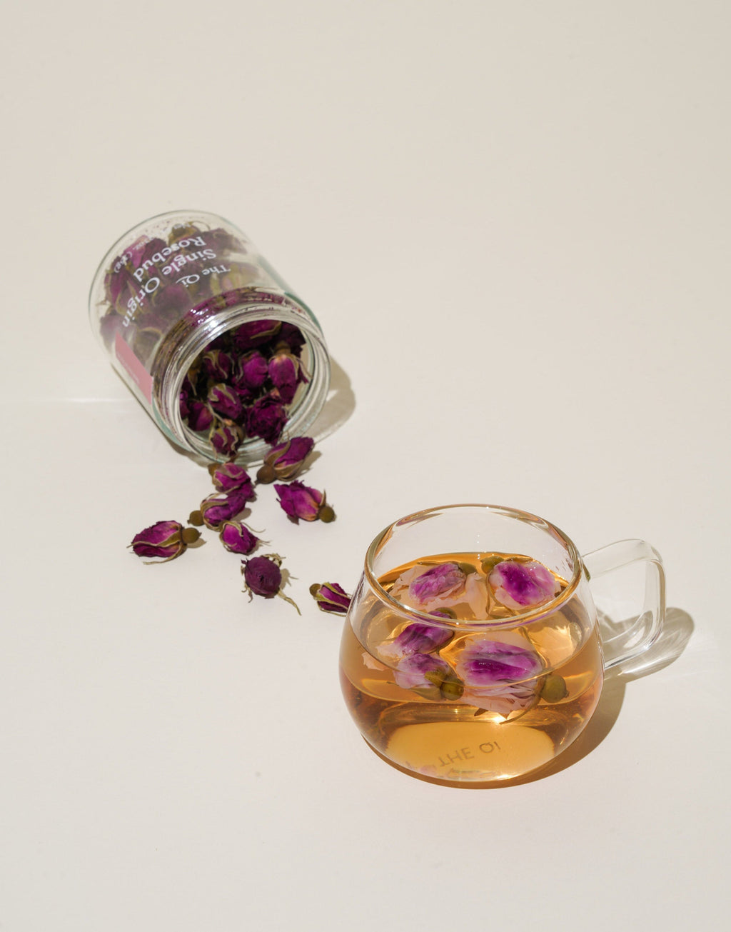 Rosebud Tea – Whole Flower Caffeine-Free Herbal Tea
