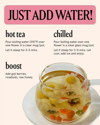 Wild Chrysanthemum Tea – Single-Origin Whole Flower Herbal Tea