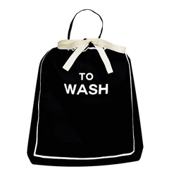 To Wash Laundry Bag – Black