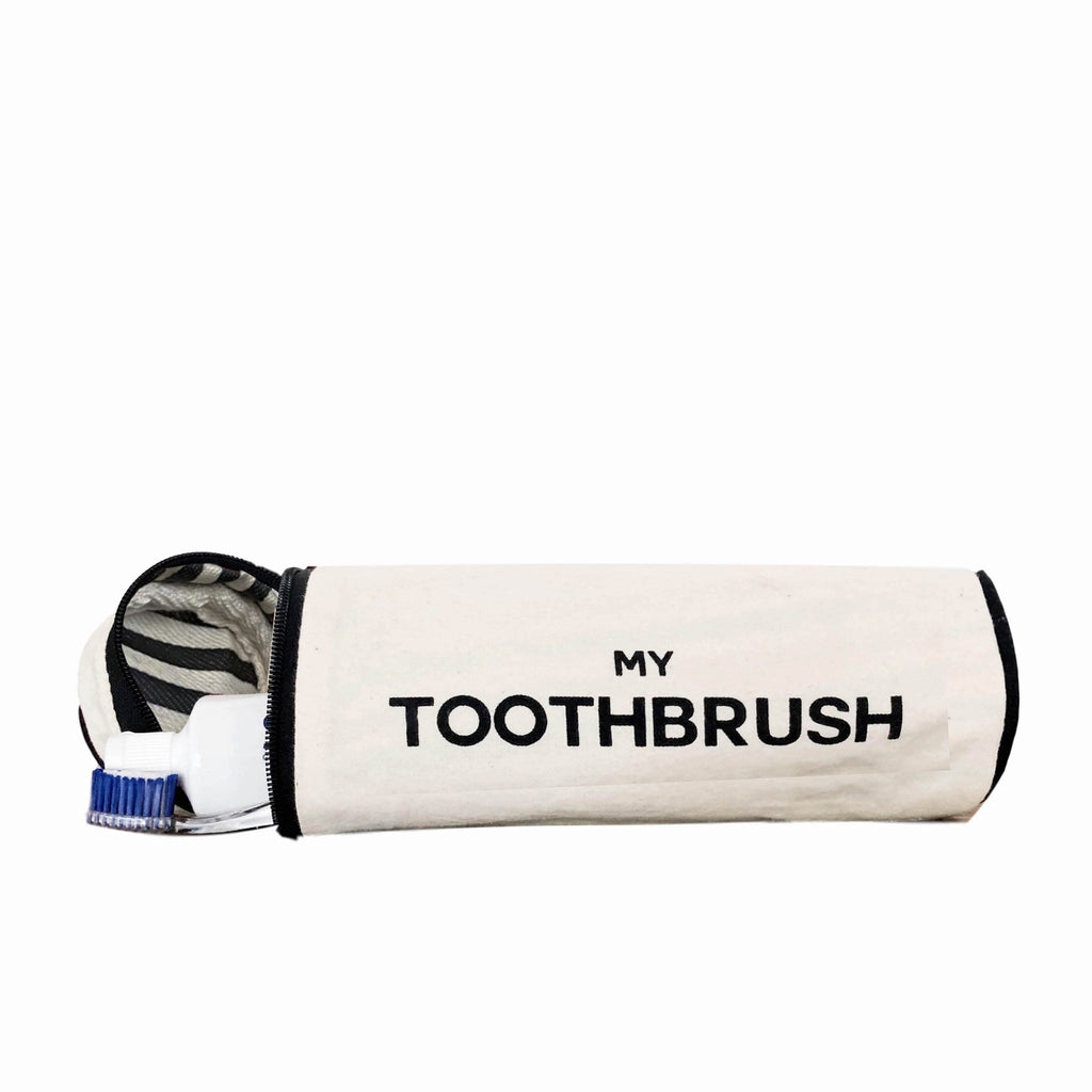 Toothbrush Travel Case – Cream