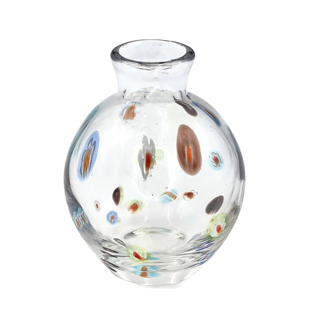 Torcello Hand-Blown Venetian Style Bud Vase Collection – Decorative Glass Vases