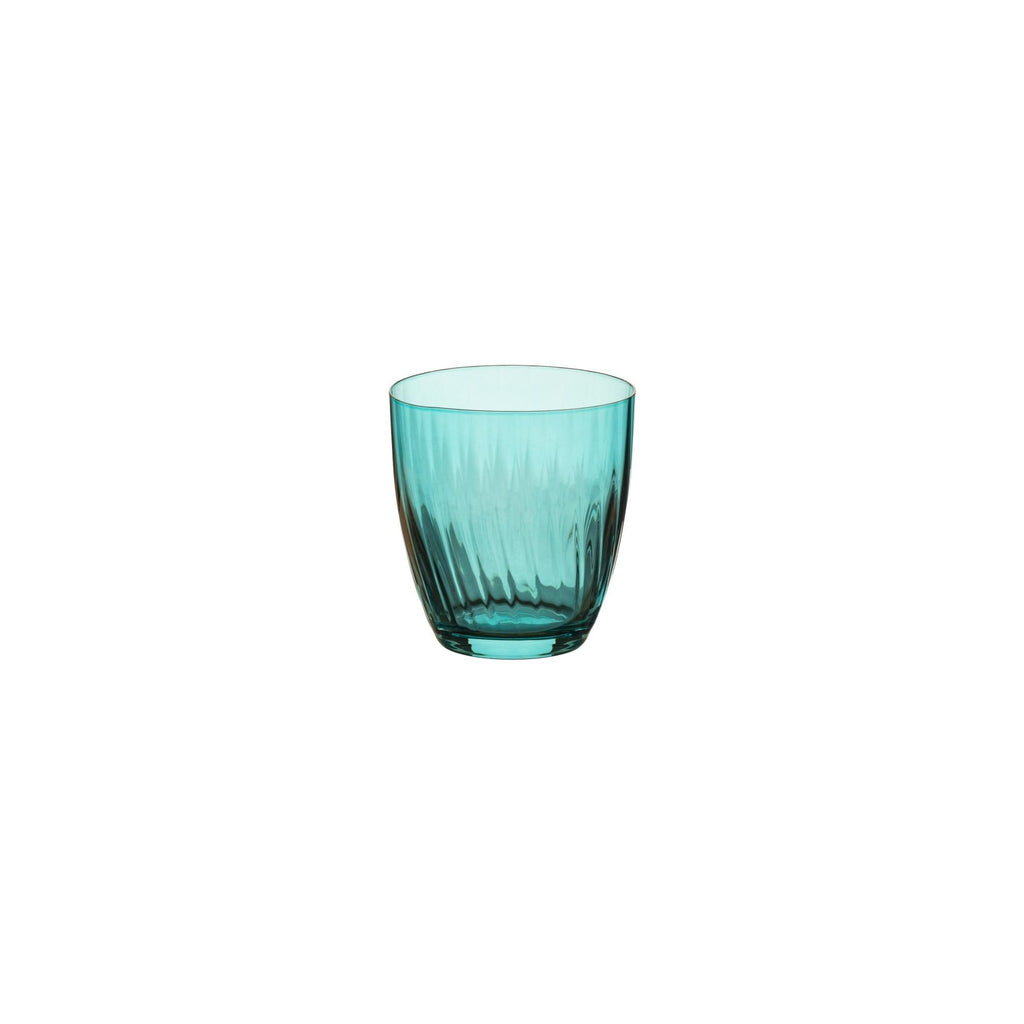 COSTA NOVA Sensa Tumbler, Bottle Green / Pink Magnolia / Smoked Grey / Turquoise – Stylish Colored Glassware for Everyday Use