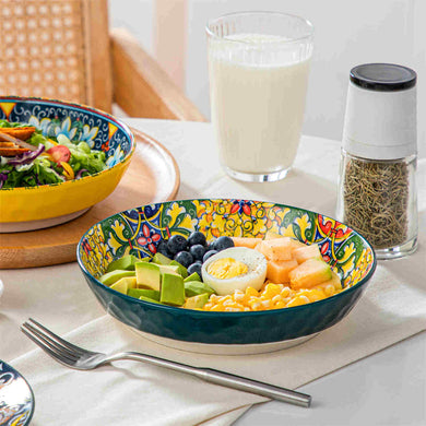 Simi 32oz Porcelain Pasta Bowls – Set of 6