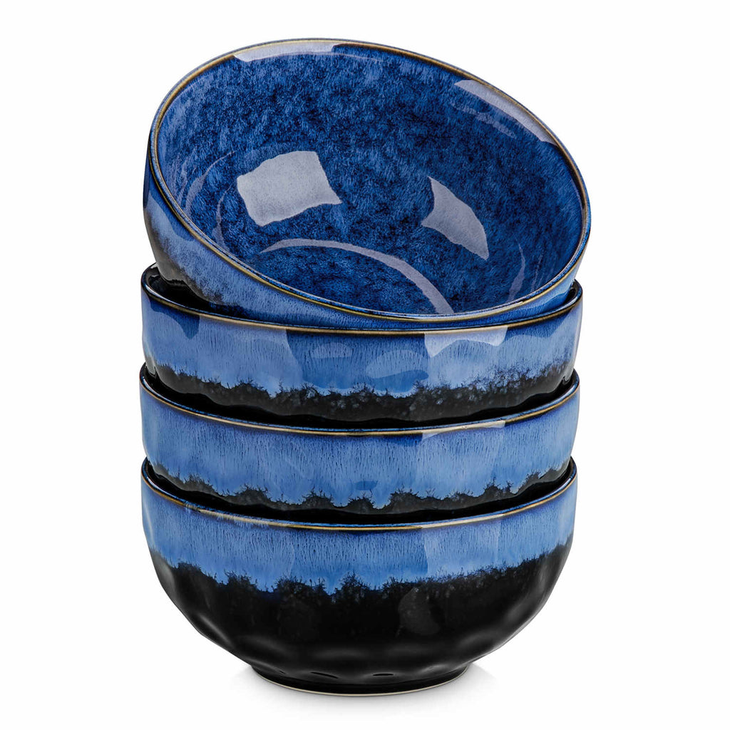 Starry 24oz Reactive Glaze Cereal Bowls – Set of 4