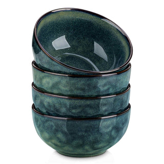 Starry 24oz Reactive Glaze Cereal Bowls – Set of 4