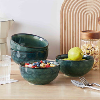 Starry 24oz Reactive Glaze Cereal Bowls – Set of 4