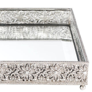 Large Windsor Beveled Mirror Vanity Tray