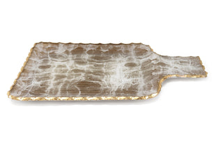 Gold Brushed Tray