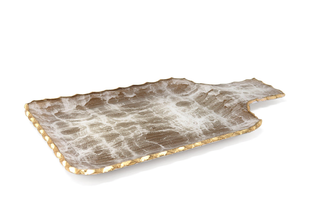 Gold Brushed Tray