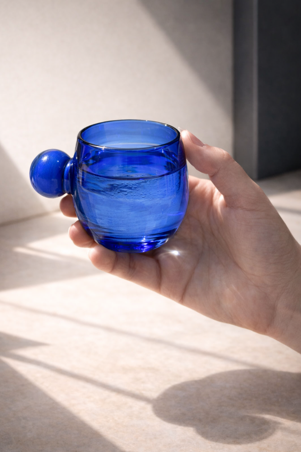 Salinas Blue Recycled Glasses Set of 4