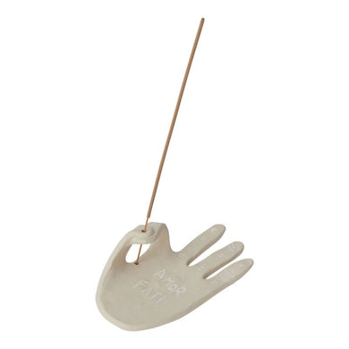 Hand Shaped Ceramic Incense Holder – Amor Fati Design