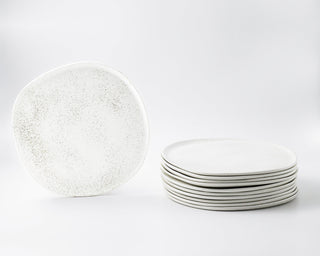 HAAND Ripple Dinner Plate – Handcrafted Porcelain Dinner Plate