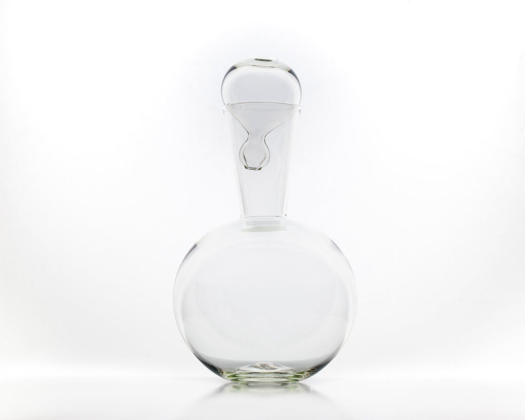 HAAND Livia Carafe – Hand-Blown Glass Wine & Water Carafe