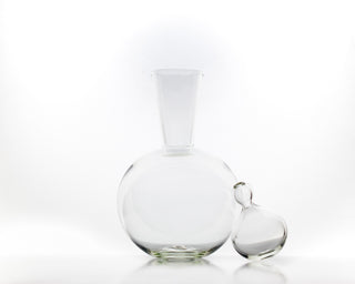 HAAND Livia Carafe – Hand-Blown Glass Wine & Water Carafe