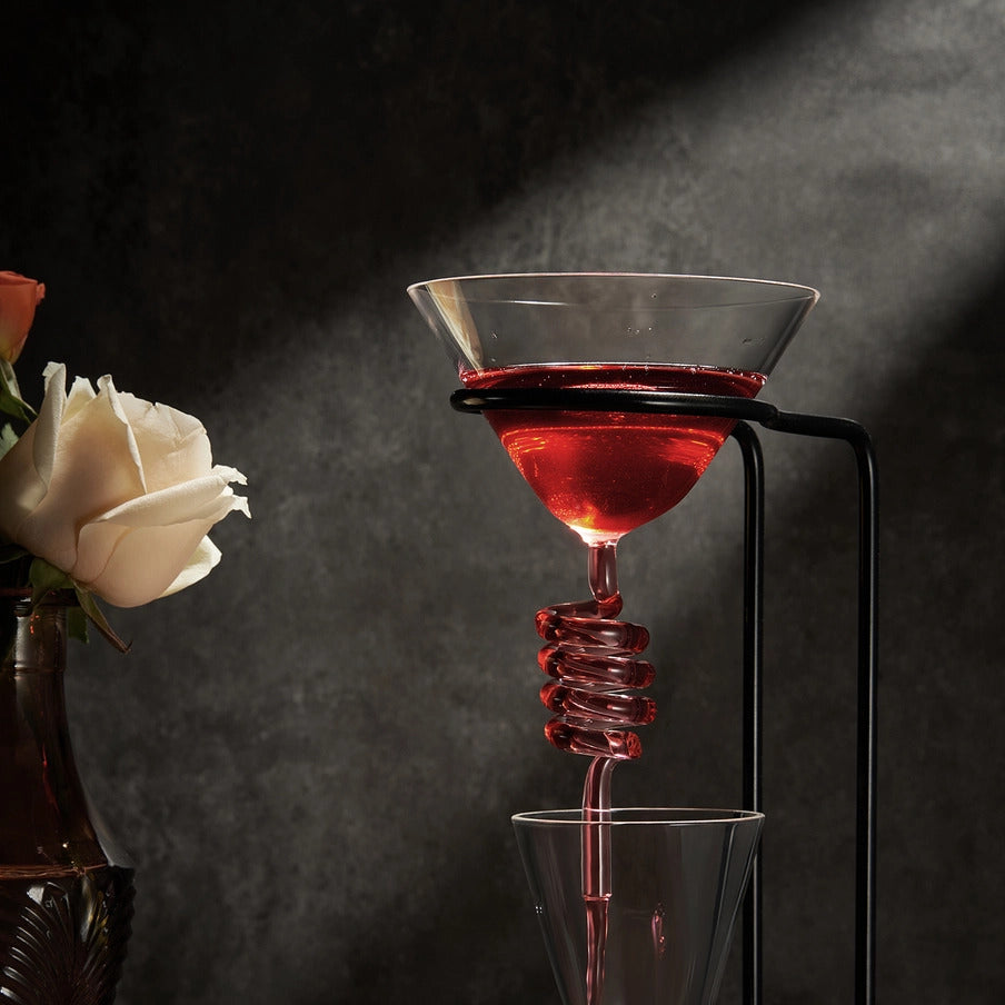 Wine Tower Decanting & Aerator Set – Dual Aerators