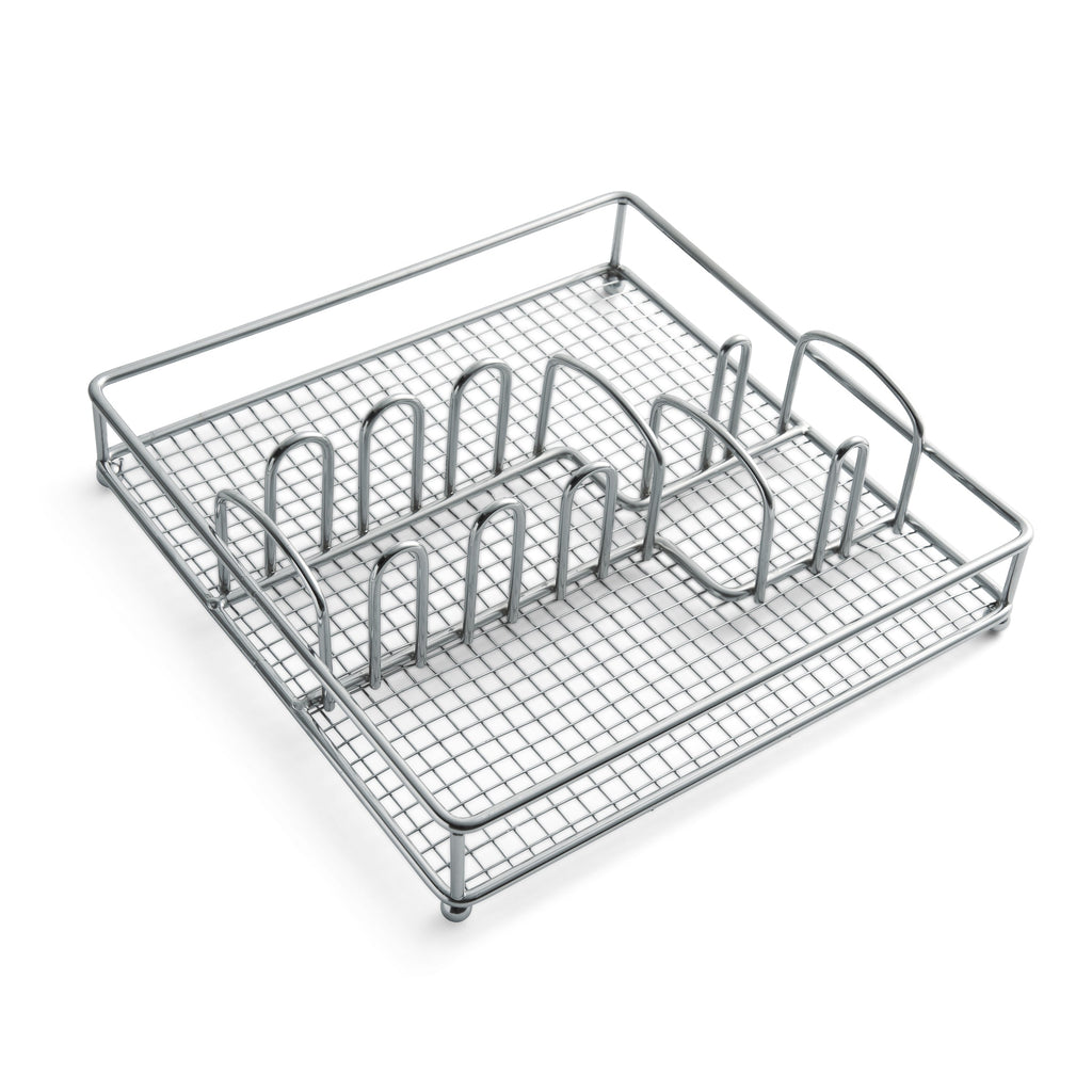 Cambridge Yardena Sand 42 Piece Flatware Set with Chrome Caddy, 18/0 stainless steel (view 2)