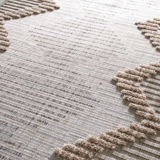 Maulawin High Low Rustic Rug – Textured Vintage Living Room Carpet