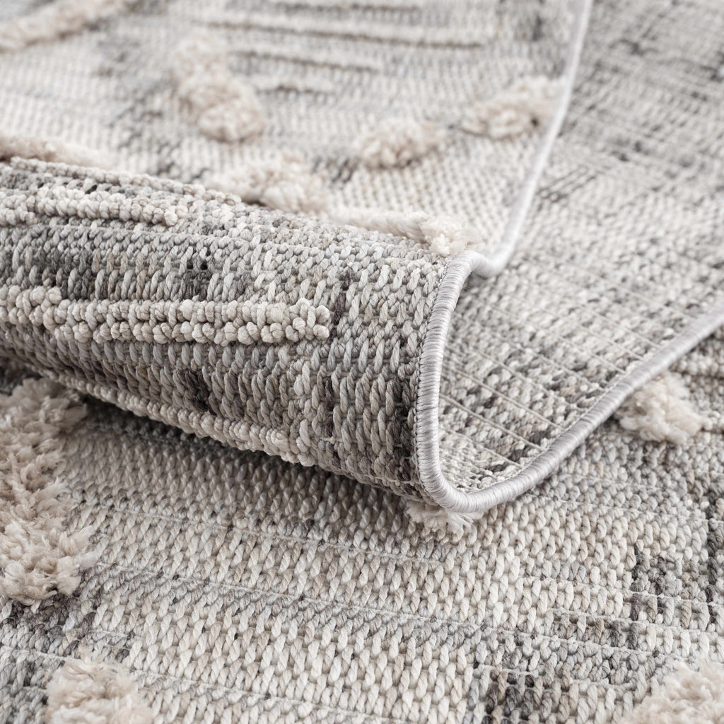 Bogtong High Low Rustic Rug – Soft Textured Modern Area Carpet