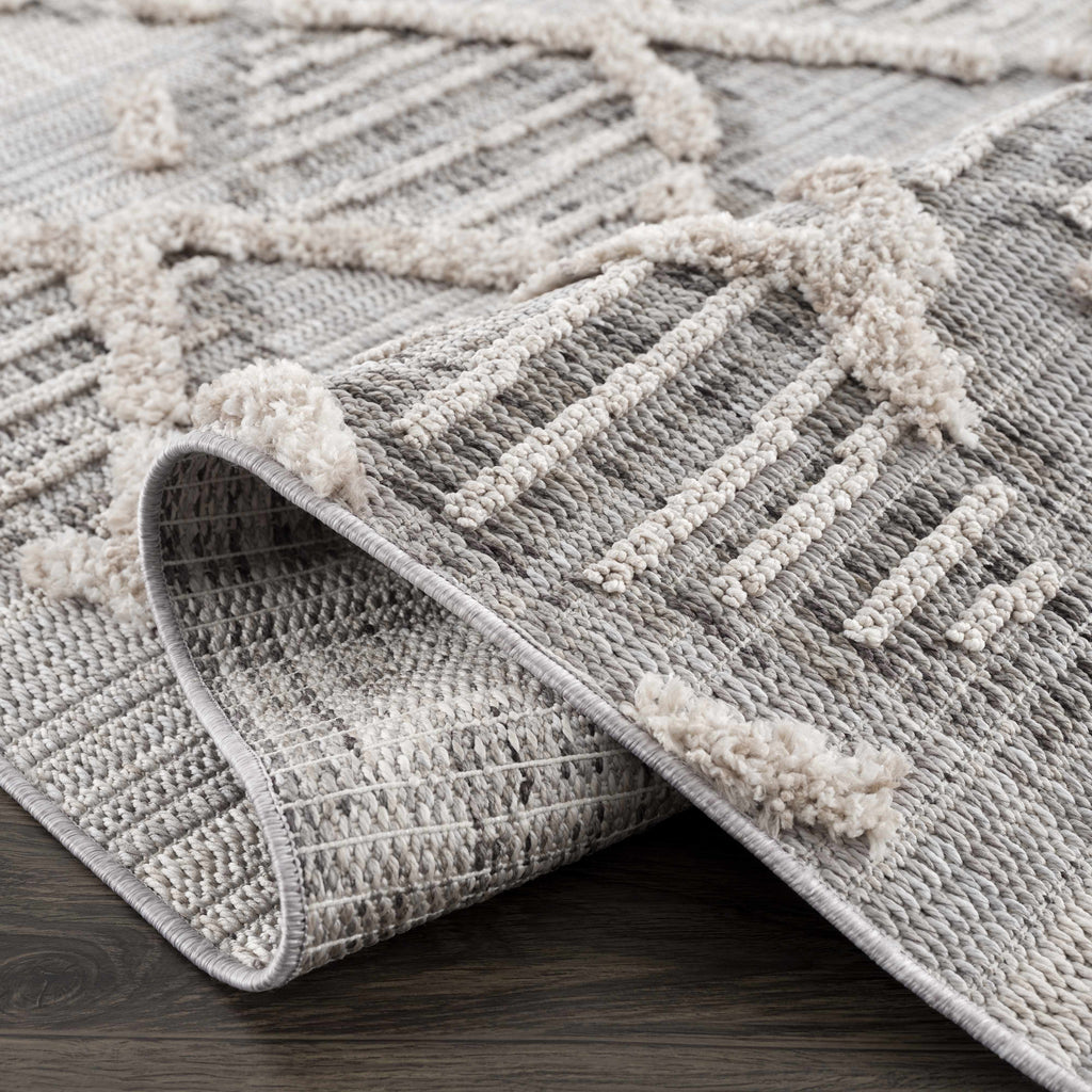 Bogtong High Low Rustic Rug – Soft Textured Modern Area Carpet